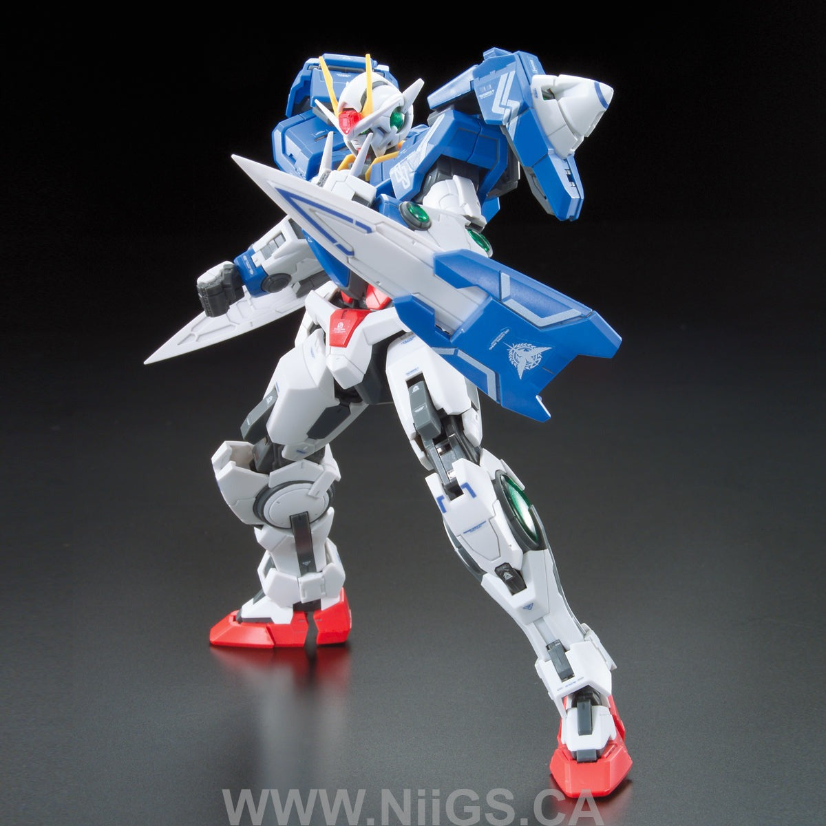 BANDAI Hobby RG 1/144 #18 GN-0000+GNR-010 OO Raiser