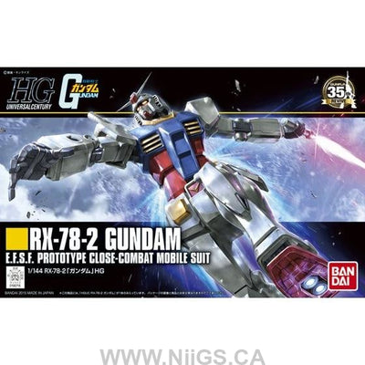 BANDAI HOBBY HGUC 1/144 RX-78-2 Gundam