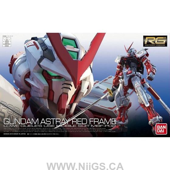 BANDAI Hobby RG 1/144 #19 MBF-P02 Gundam Astray Red Frame