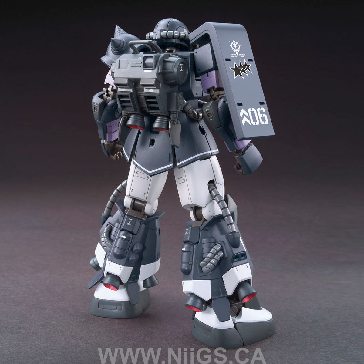 HG GTO 1/144 MS-06R-1A Zaku II Ortega Custom