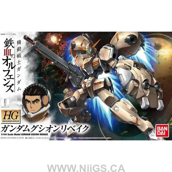 BANDAI HOBBY HG IBO 1/144 Gundam Gusion Rebake