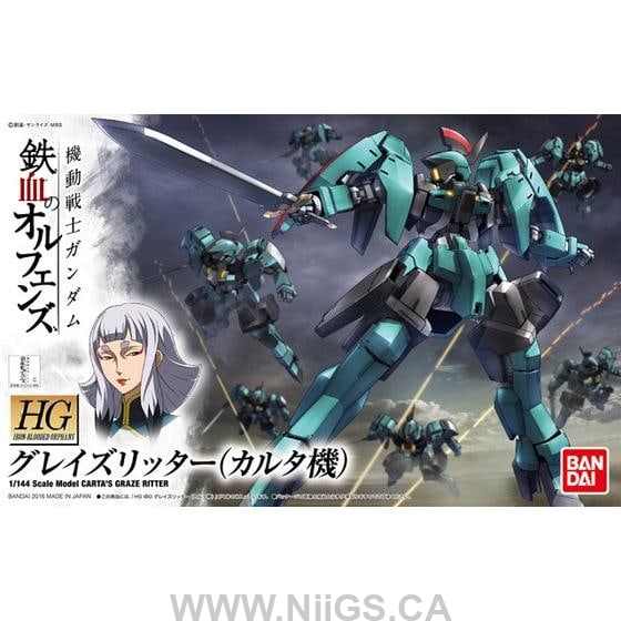 BANDAI HOBBY HG IBO 1/144 Carta's Graze Ritter