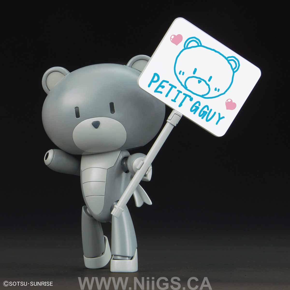 HGPG HG 1/144 Petit'gguy Surfacergrey&Placard