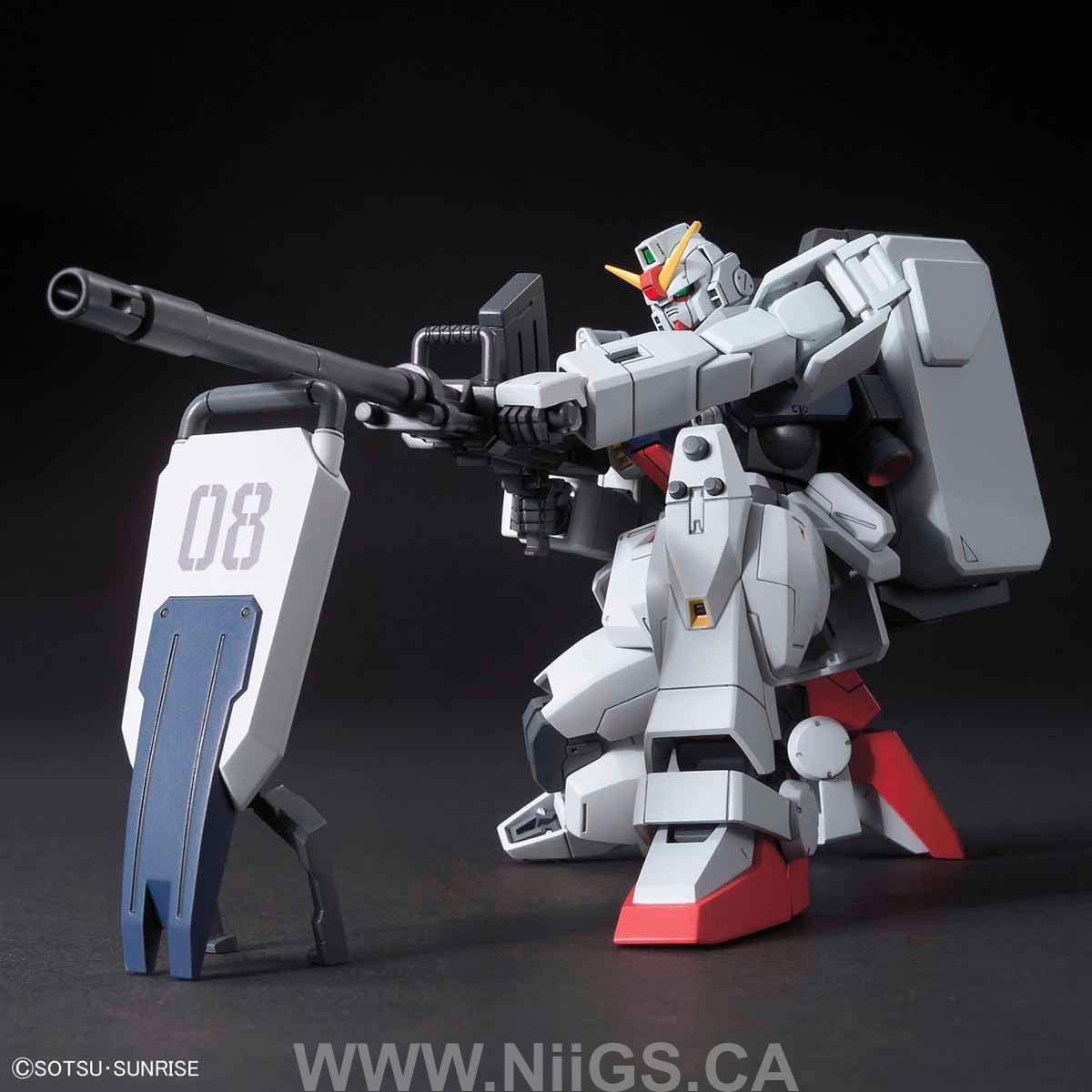 BANDAI Hobby HGUC 1/144 Gundam Ground Type