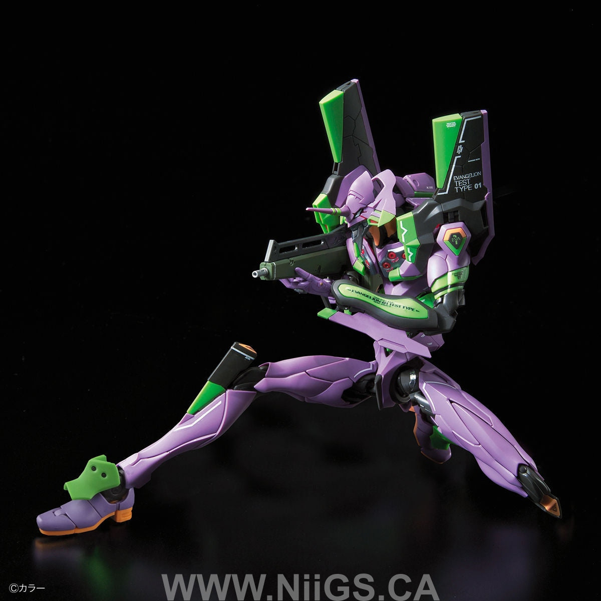 BANDAI Hobby RG MULTIPURPOSE HUMANOID DECISIVE WEAPON ARTIFICIAL HUMAN EVANGELION UNIT-01