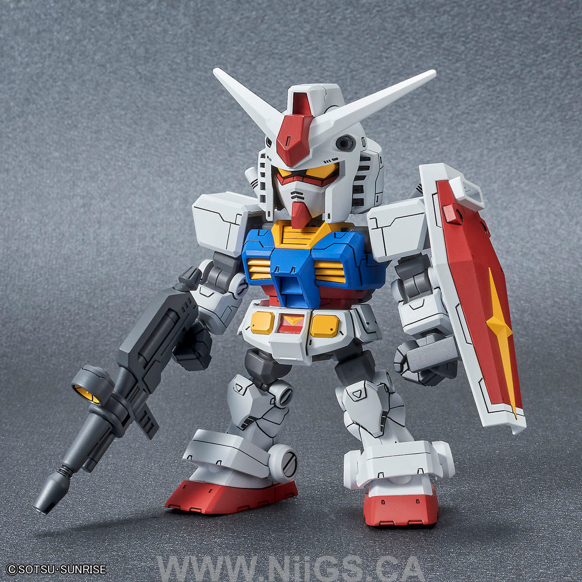 SDCS GUNDAM CROSS SILHOUETTE RX-78-2 GUNDAM & MS-06S ZAKUII