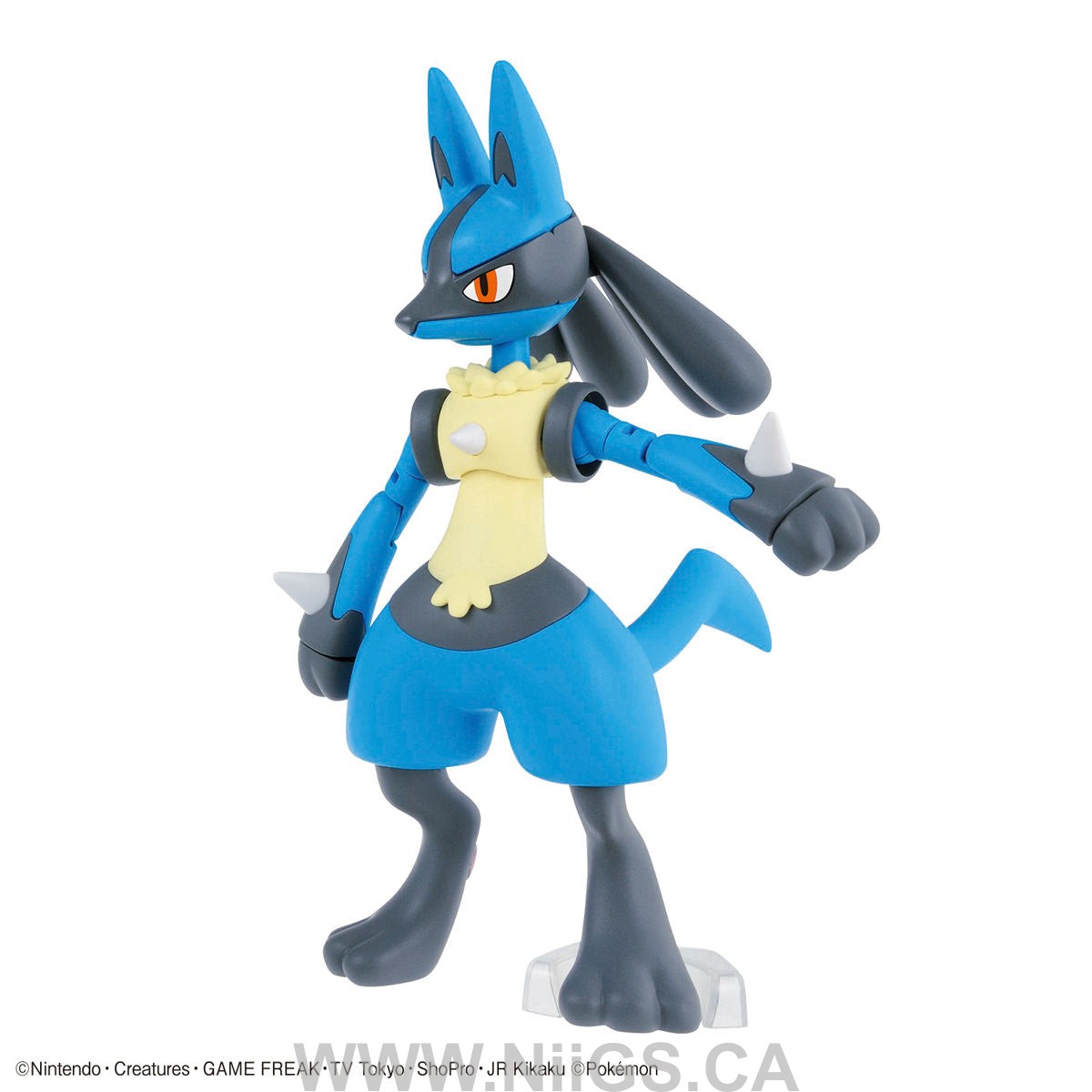 BANDAI HOBBY POKEMON MODEL KIT RIOLU & LUCARIO