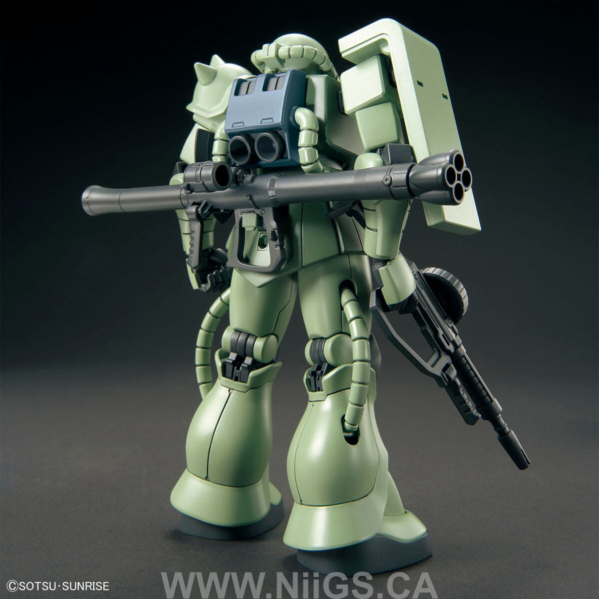 BANDAI Hobby HG 1/144 MS-06 ZAKU II
