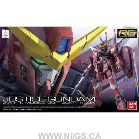 BANDAI Hobby RG 1/144 #09 Justice Gundam
