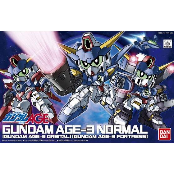 BB372 Gundam Age-3 (Normal/Fortress/Orbital)