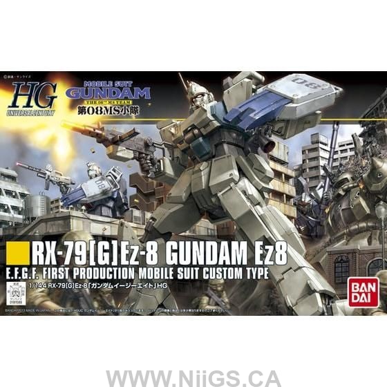BANDAI Hobby HGUC 1/144 #155 Gundam Ez8