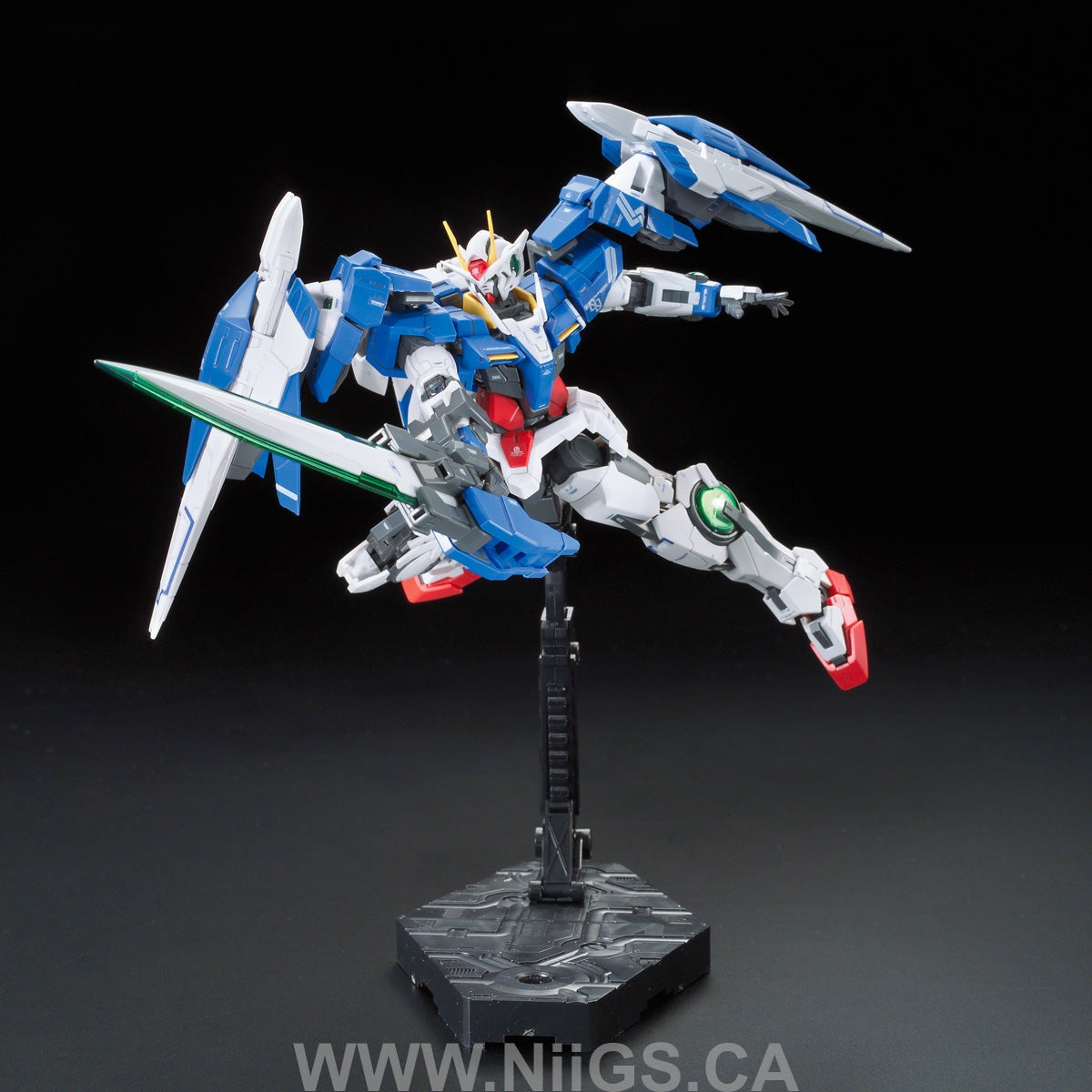 BANDAI Hobby RG 1/144 #18 GN-0000+GNR-010 OO Raiser