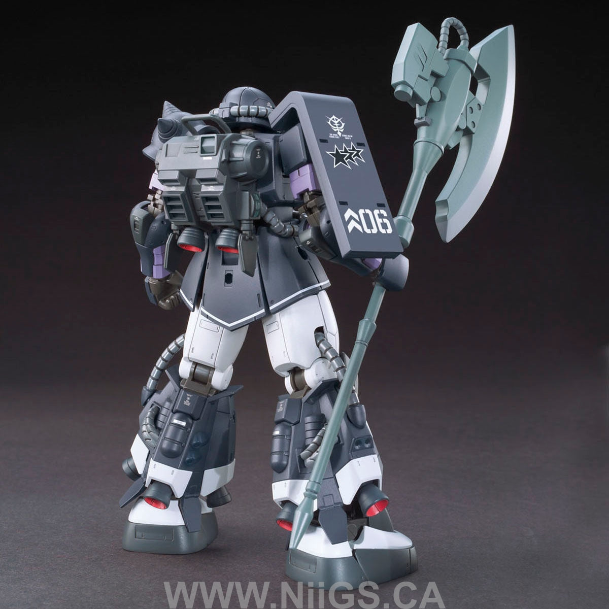 HG GTO 1/144 MS-06R-1A Zaku II Ortega Custom