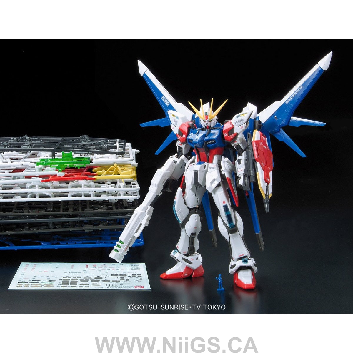 BANDAI Hobby RG 1/144 #23 Build Strike Gundam Full Package