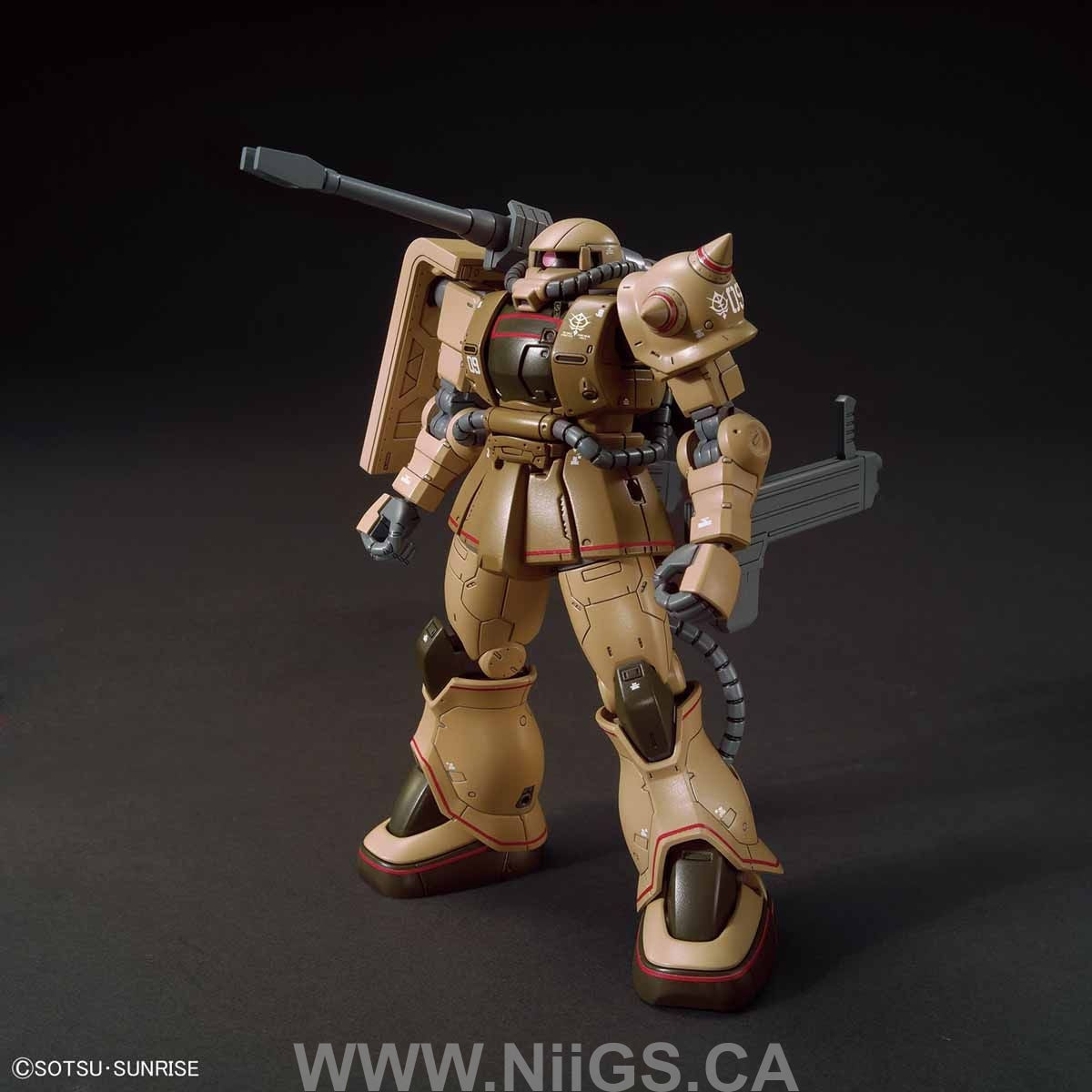 HG GTO 1/144 Zaku Half Cannon