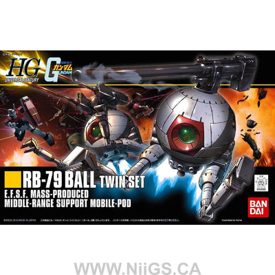 BANDAI Hobby HGUC 1/144 #114 Ball Twin Set