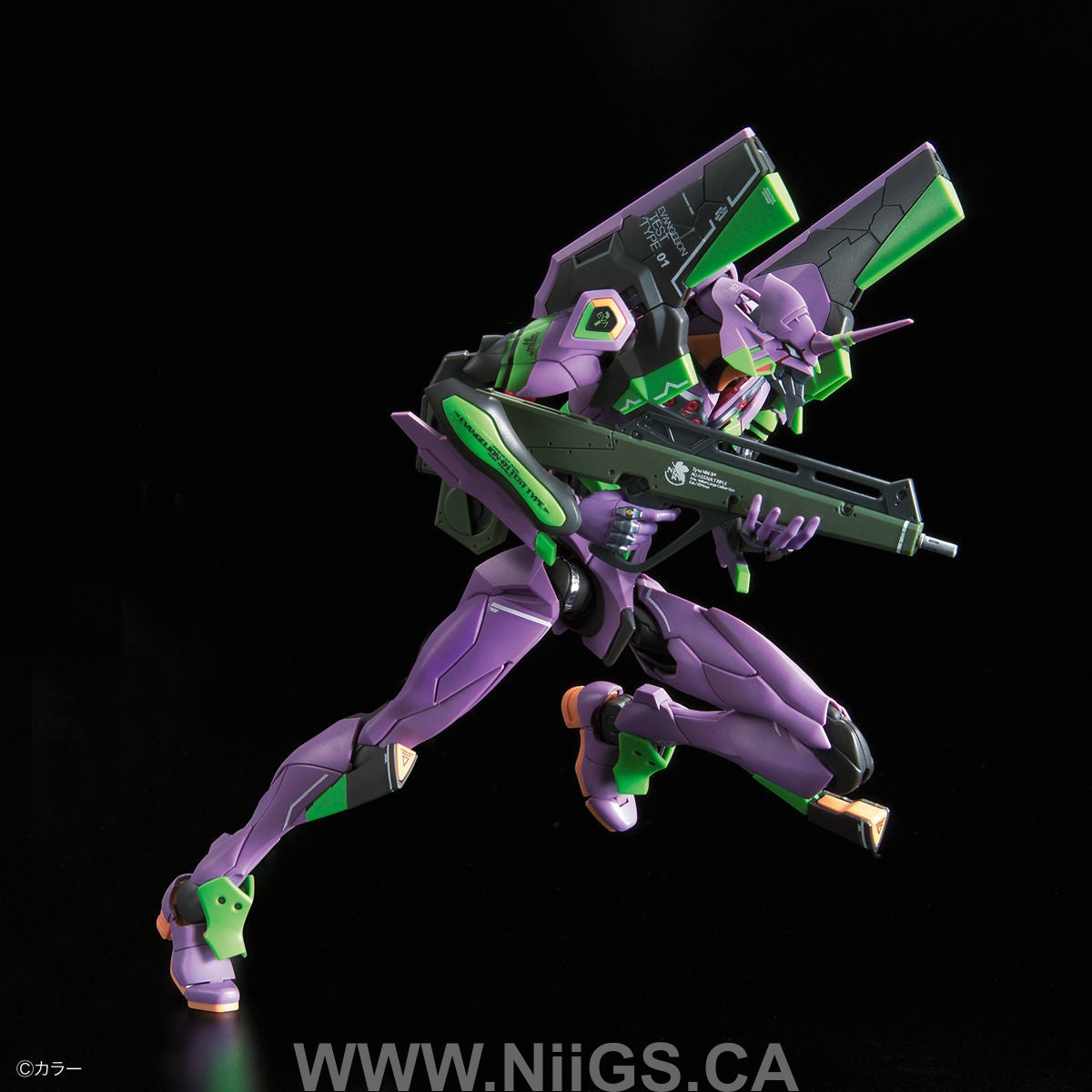 BANDAI Hobby RG MULTIPURPOSE HUMANOID DECISIVE WEAPON ARTIFICIAL HUMAN EVANGELION UNIT-01