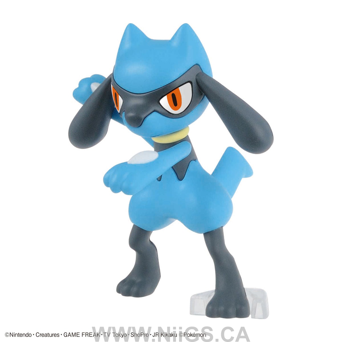 BANDAI HOBBY POKEMON MODEL KIT RIOLU & LUCARIO