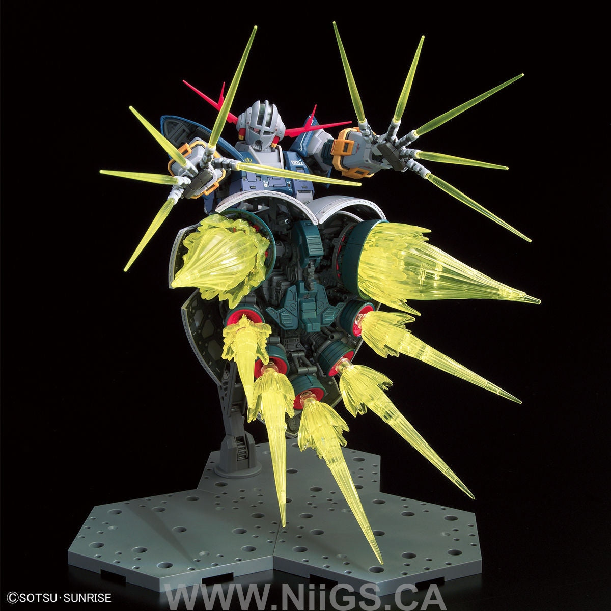 BANDAI Hobby RG 1/144 MOBILE SUIT GUNDAM LAST SHOOTING ZEONG EFFECT SET