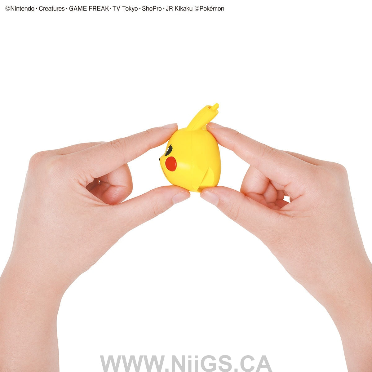 BANDAI Hobby Pokemon Model Kit Quick!! 03 PIKACHU (Battle Pose)