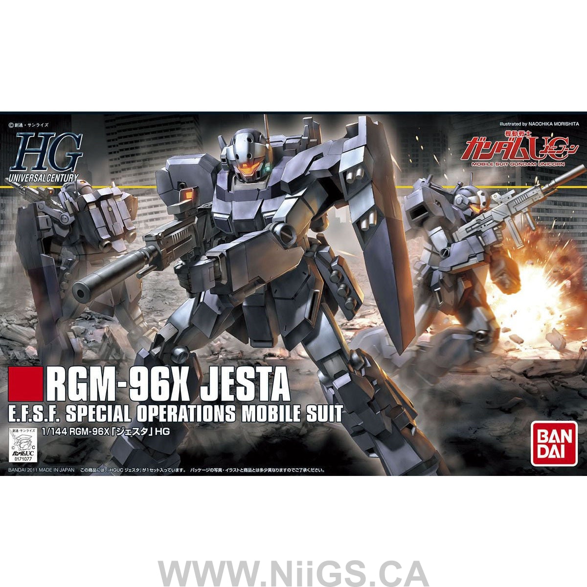 BANDAI Hobby HGUC 1/144 #130 Jesta