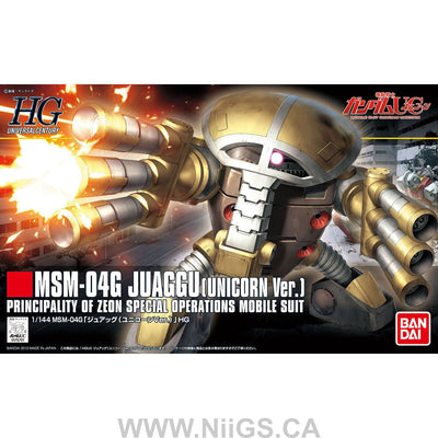 BANDAI Hobby HGUC 1/144 Juaggu (Unicorn Ver)
