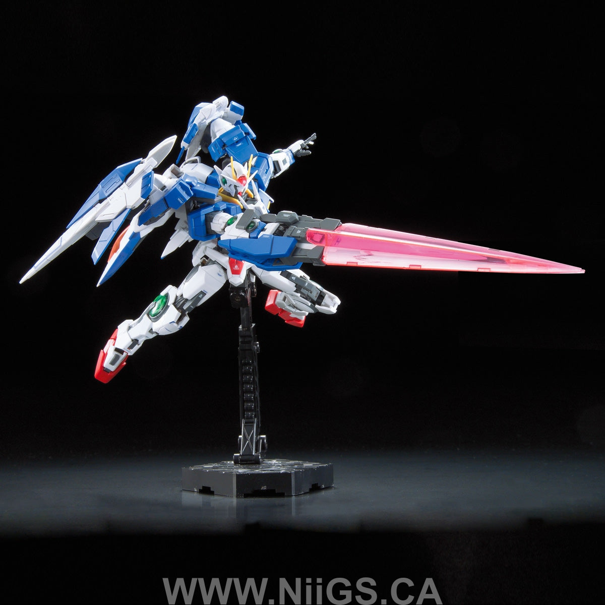 BANDAI Hobby RG 1/144 #18 GN-0000+GNR-010 OO Raiser