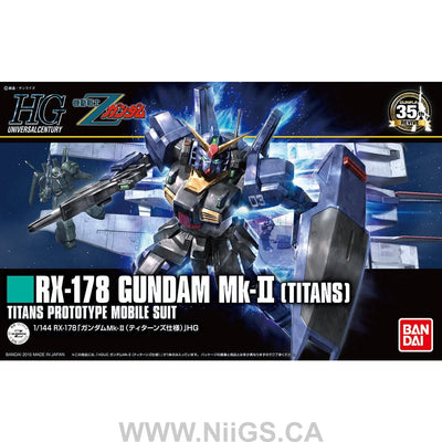 BANDAI HOBBY 1/144 HGUC RX-178 Gundam MK-II (TITANS)