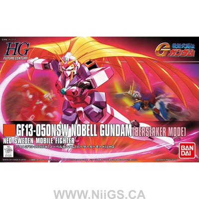BANDAI HOBBY HGFC Nobell Gundam Berserker Mode
