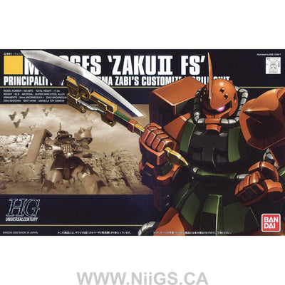 BANDAI HOBBY HGUC 1/144 #34 MS-06FS Zaku 2