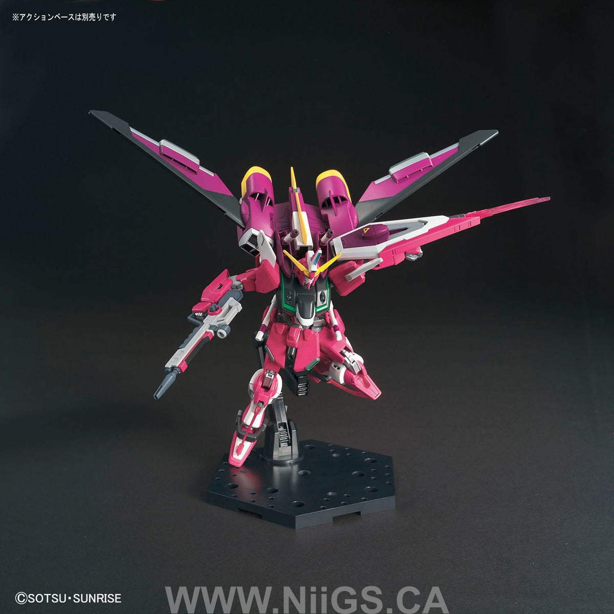 HGCE 1/144 INFINITE JUSTICE GUNDAM