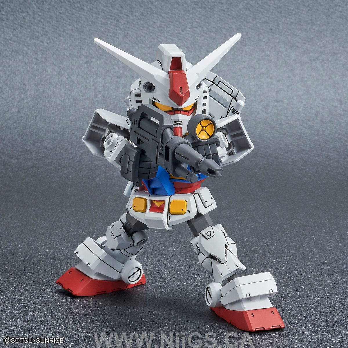 SDCS GUNDAM CROSS SILHOUETTE RX-78-2 GUNDAM & MS-06S ZAKUII