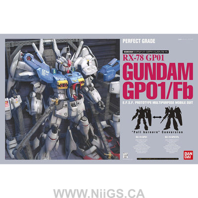 PG 1/60 Perfect Grade RX-78 GP-01 Zephyranthes