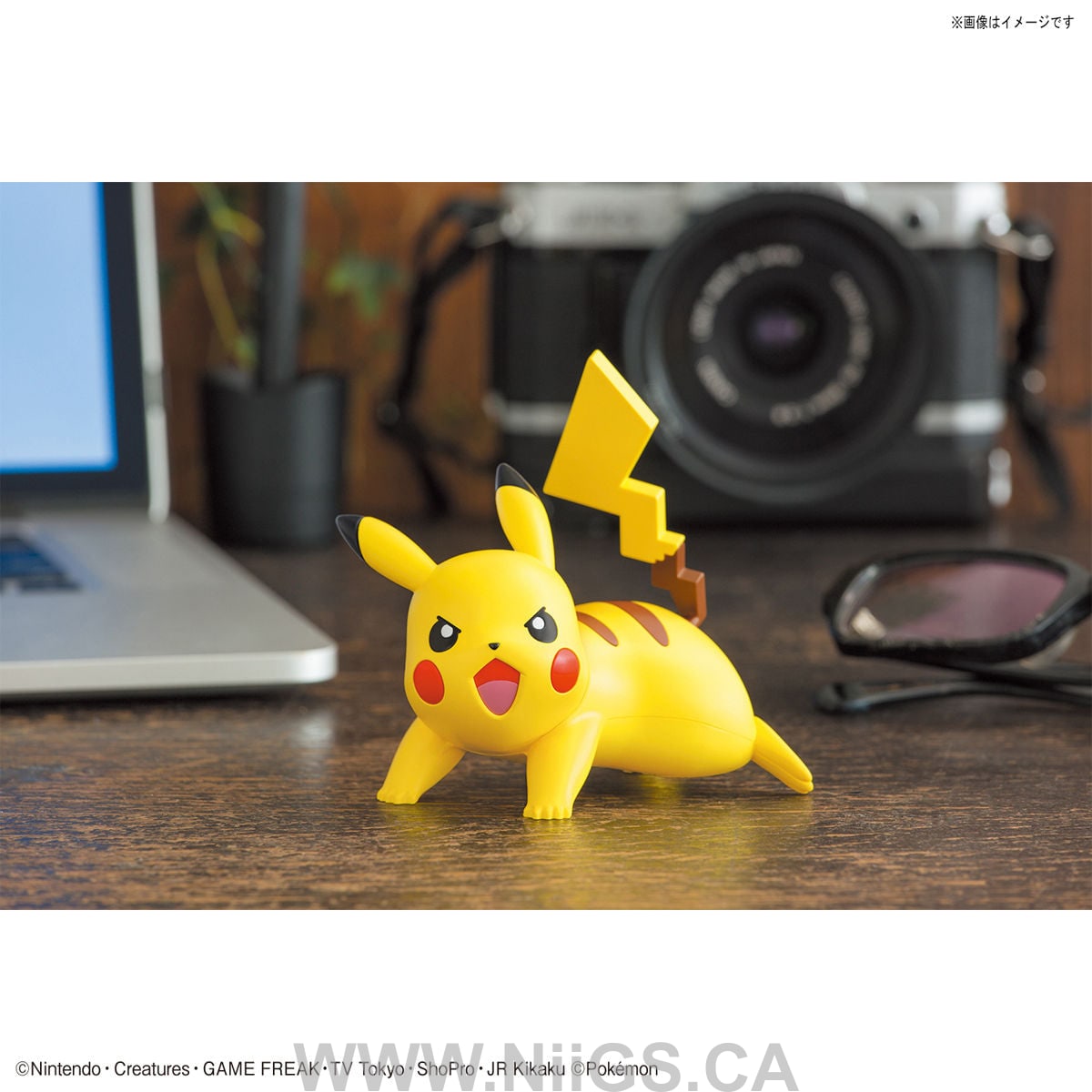 BANDAI Hobby Pokemon Model Kit Quick!! 03 PIKACHU (Battle Pose)