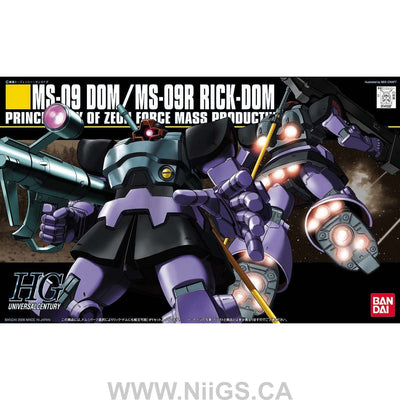 BANDAI HOBBY HGUC 1/144 #59 Dom / Rickdom