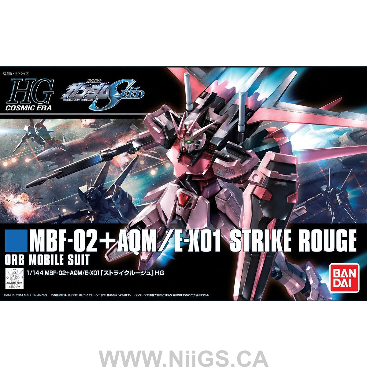 BANDAI Hobby HGCE 1/144 Strike Rouge