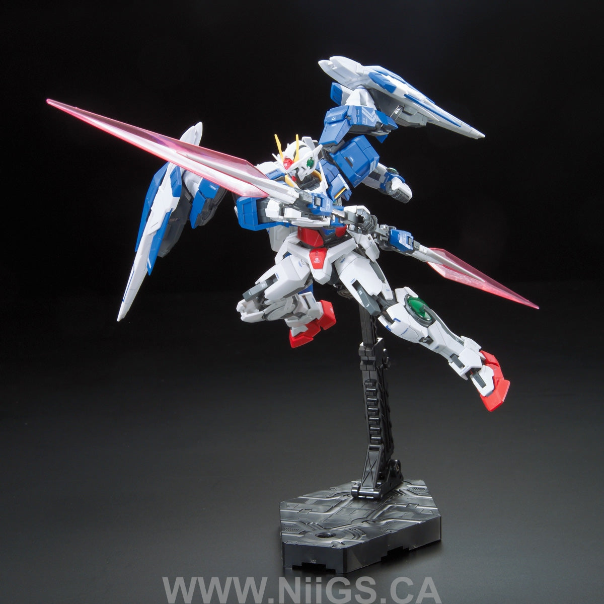 BANDAI Hobby RG 1/144 #18 GN-0000+GNR-010 OO Raiser