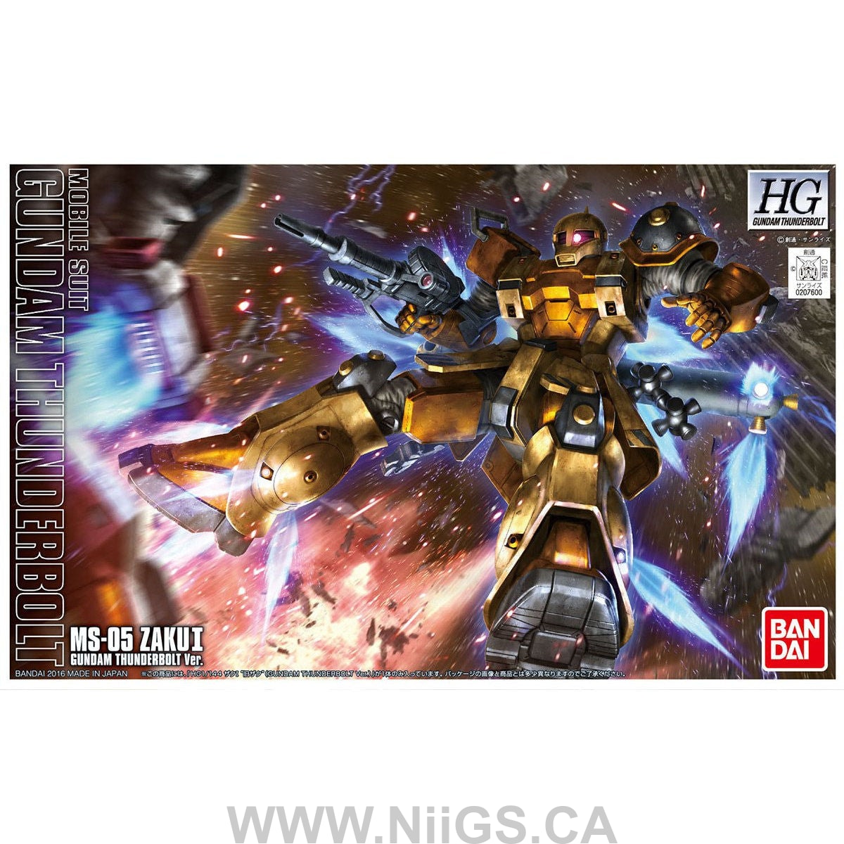 HGTB 1/144 Zaku I (Gundam Thunderbolt Ver)