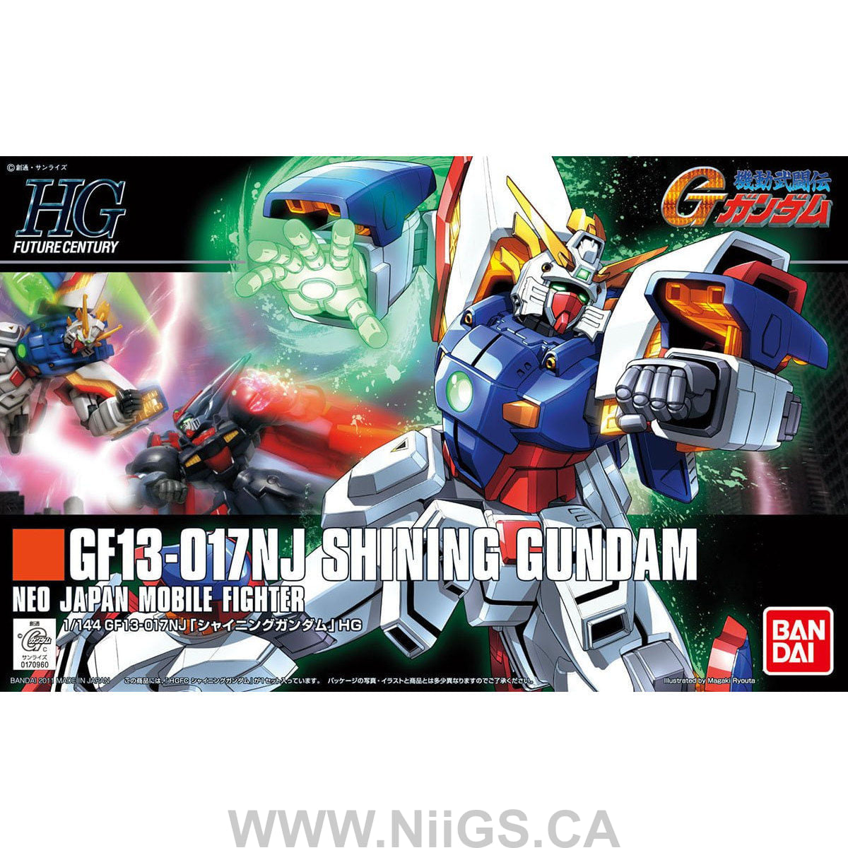 BANDAI Hobby HGFC Shining Gundam