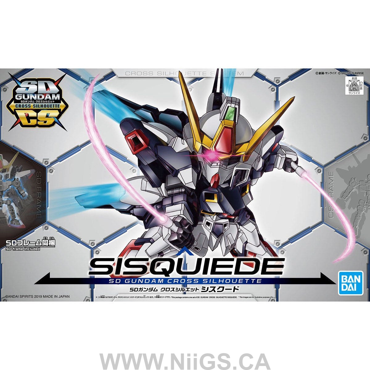 SDCS GUNDAM CROSS SILHOUETTE SISQUIEDE