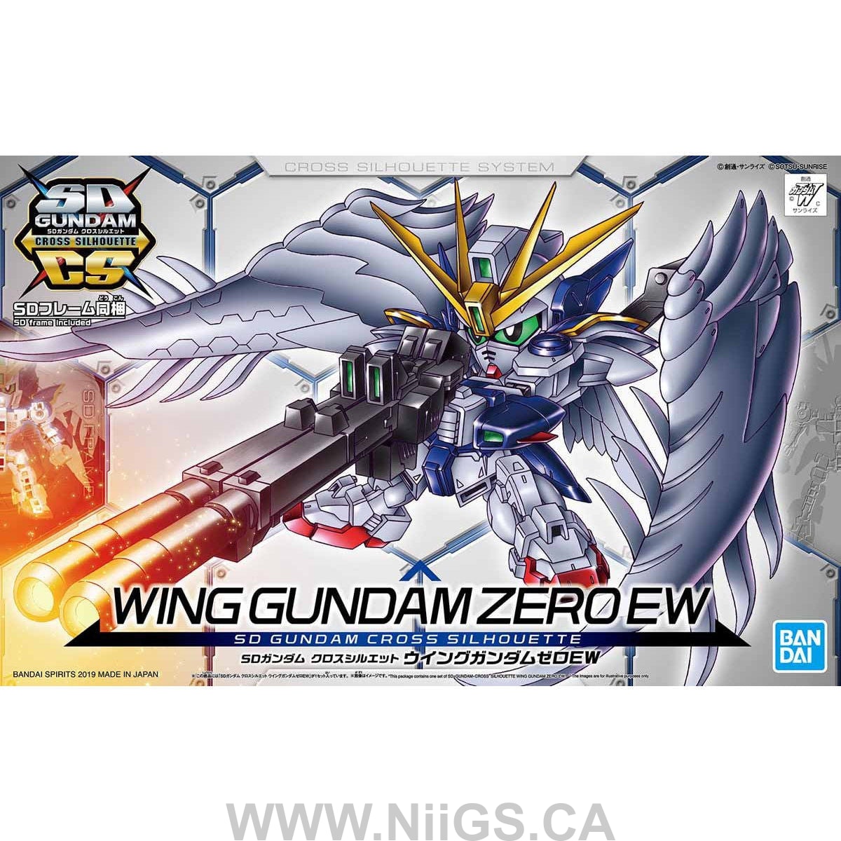 SDCS GUNDAM CROSS SILHOUETTE WING GUNDAM ZERO EW