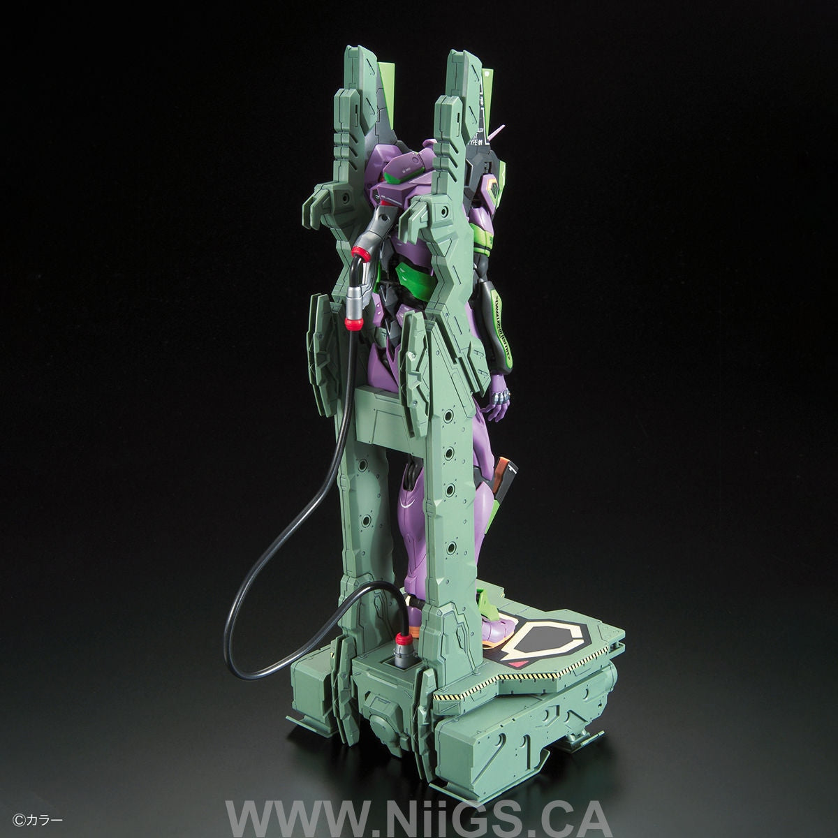 BANDAI Hobby RG MULTIPURPOSE HUMANOID DECISIVE WEAPON ARTIFICIAL HUMAN EVANGELION UNIT-01 DX TRANSPORT PLATFORM SET
