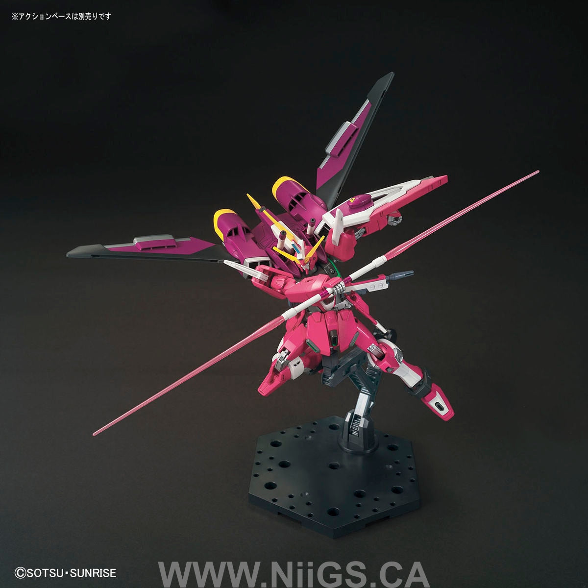 HGCE 1/144 INFINITE JUSTICE GUNDAM
