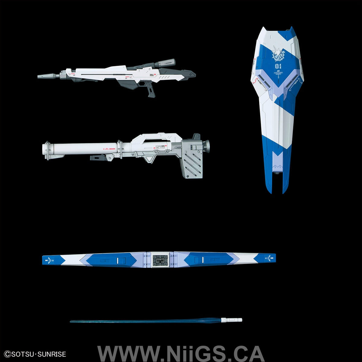BANDAI HOBBY RG 1/144 Hi-v GUNDAM