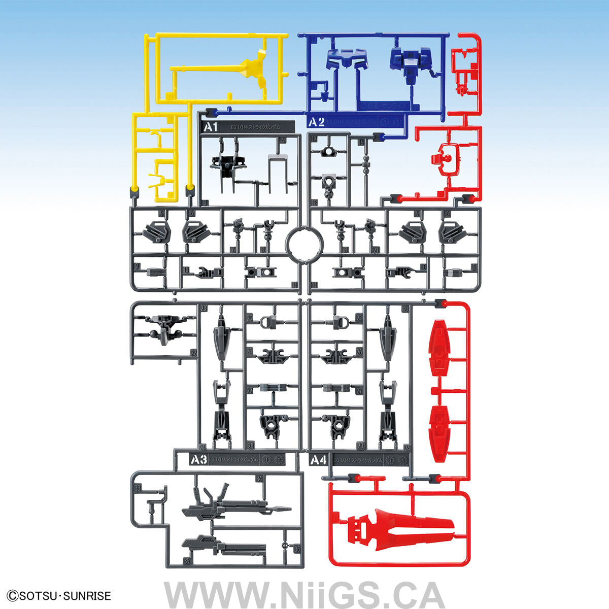 BANDAI HOBBY ENTRY GRADE 1/144 STRIKE GUNDAM