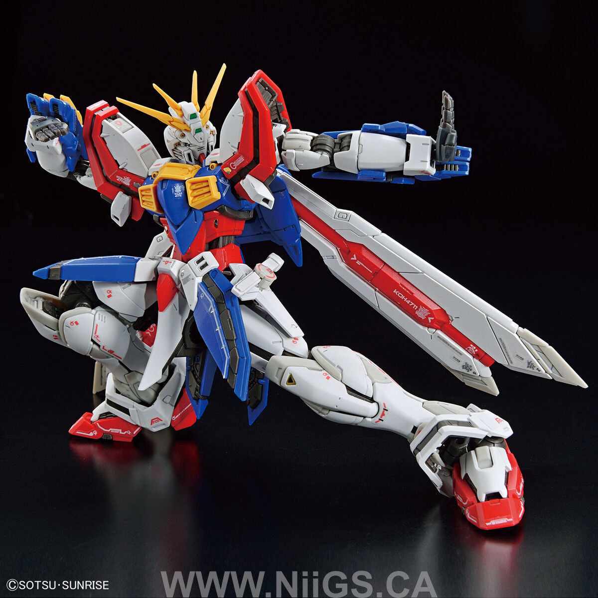 BANDAI Hobby RG 1/144 #37 GOD GUNDAM