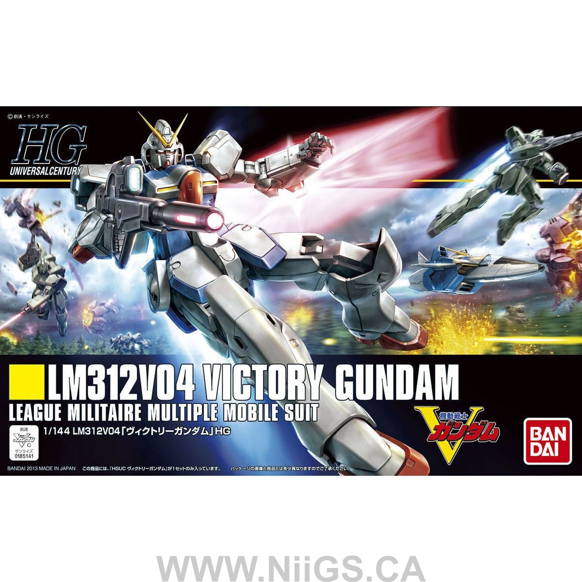 BANDAI Hobby HGUC 1/144 #165 V Gundam