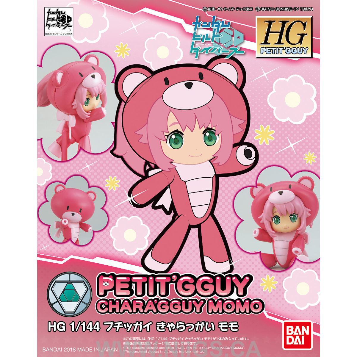 HGPG 1/144 Petit'gguy Chara'Gguy Momo