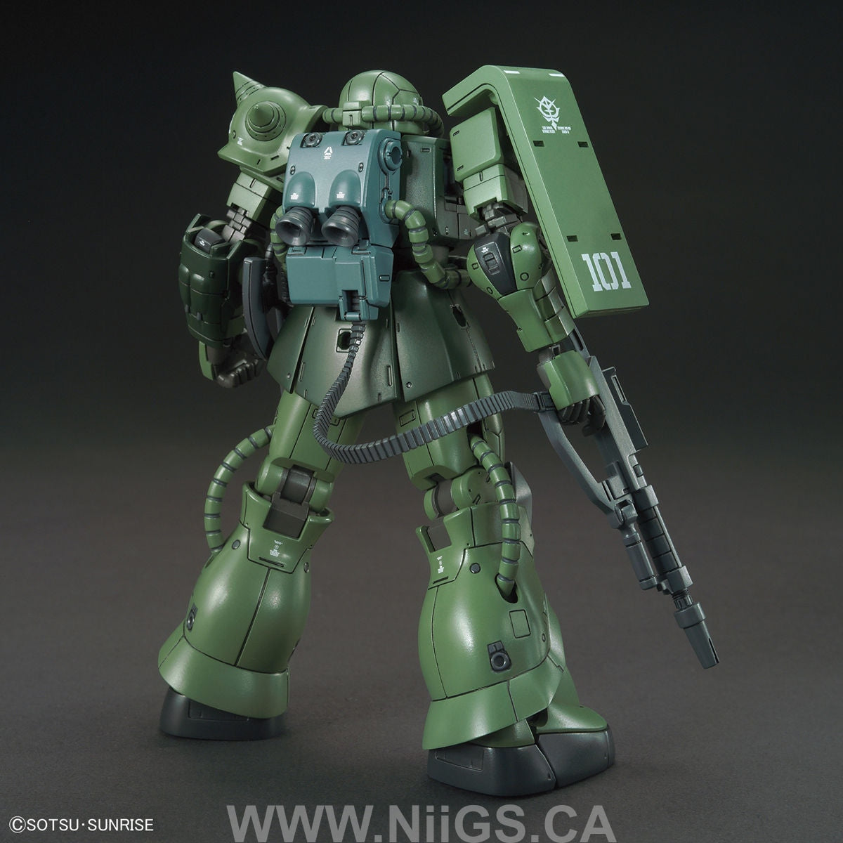 HG GTO 1/144 ZAKU II TYPE C-6/R6