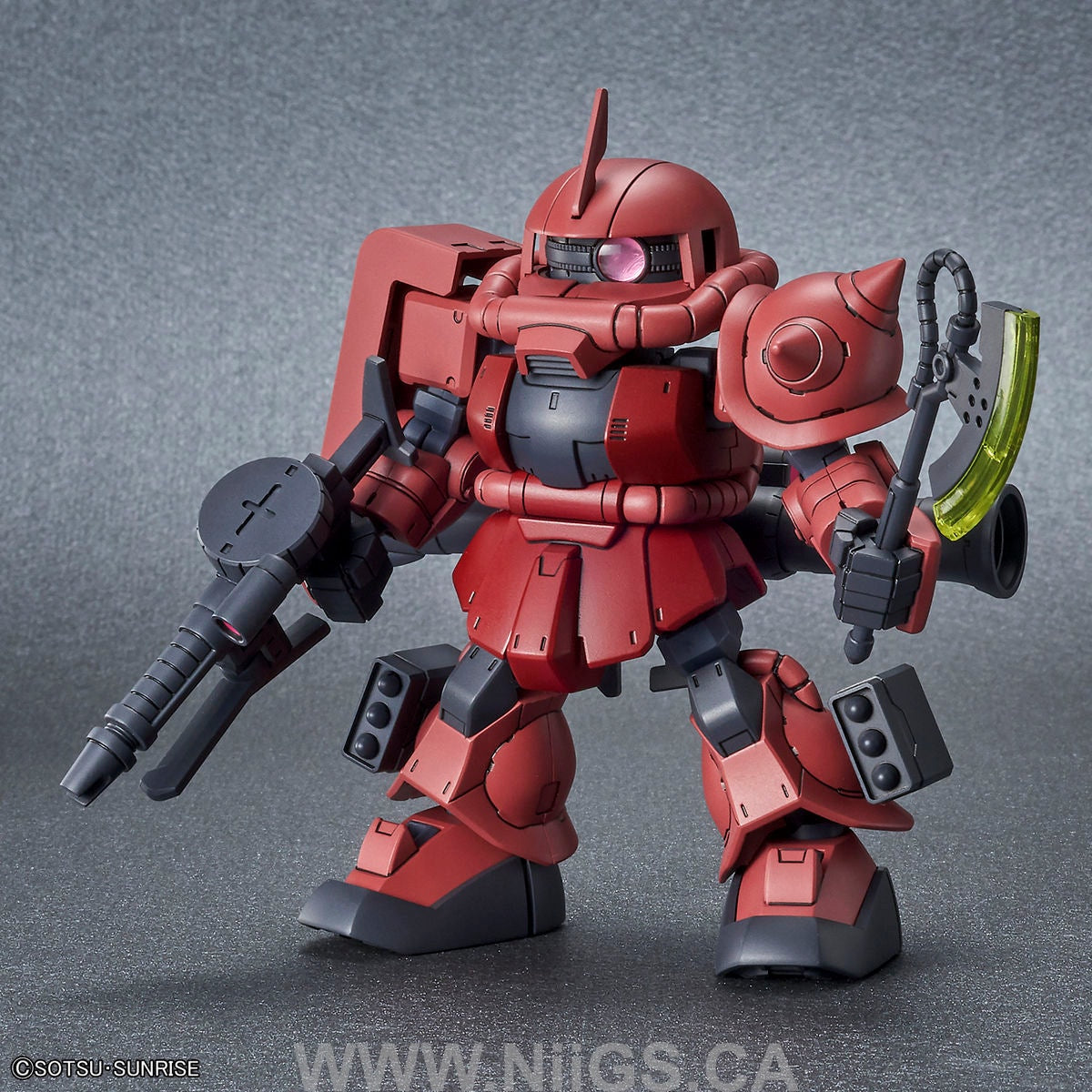 SDCS GUNDAM CROSS SILHOUETTE RX-78-2 GUNDAM & MS-06S ZAKUII
